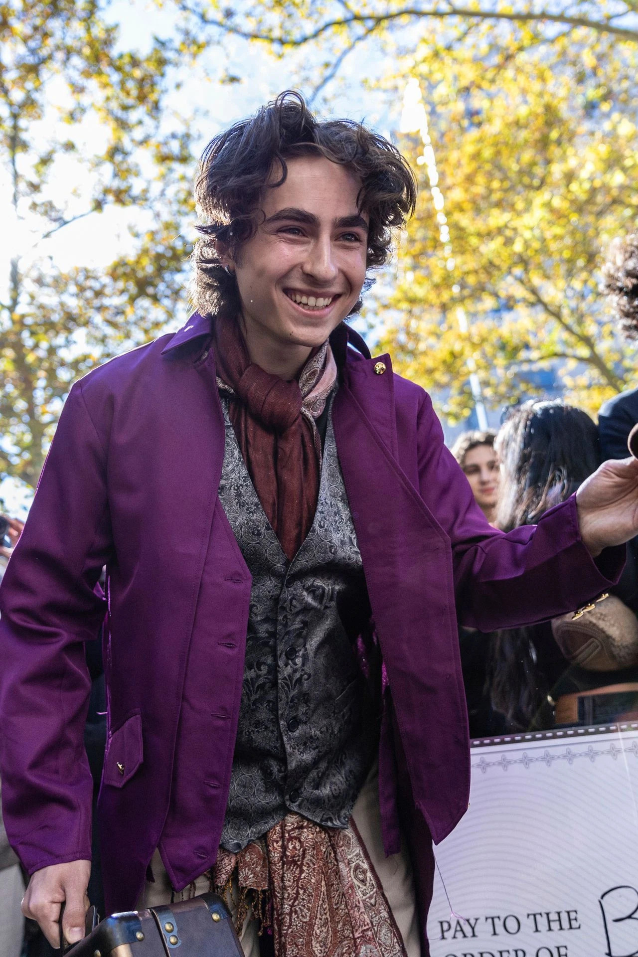 The Timoth é e Chalamet Face Collision Contest is booming in New York! Sweet Tea 